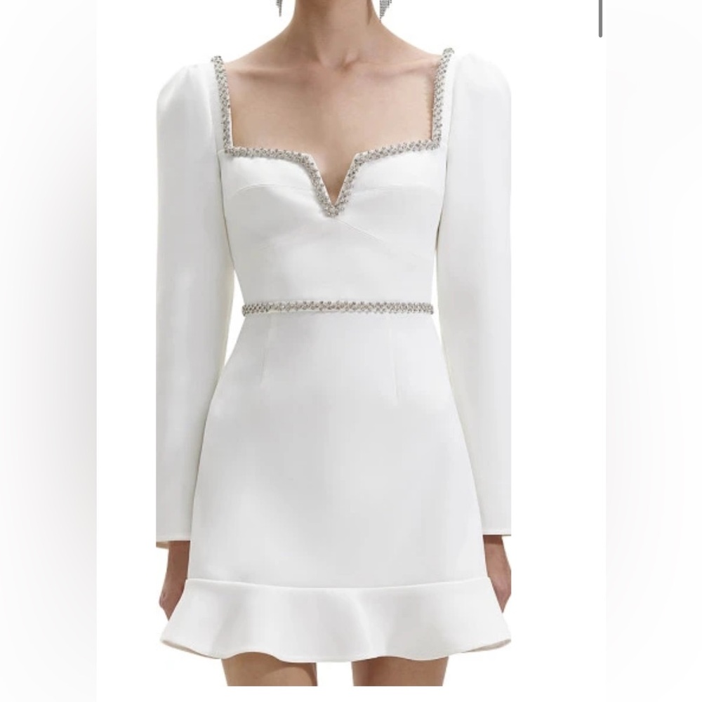 Self Portrait - white dress